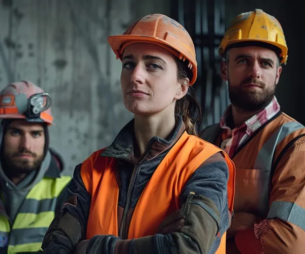 JEGO construction labor crew on a Vancouver Island job site