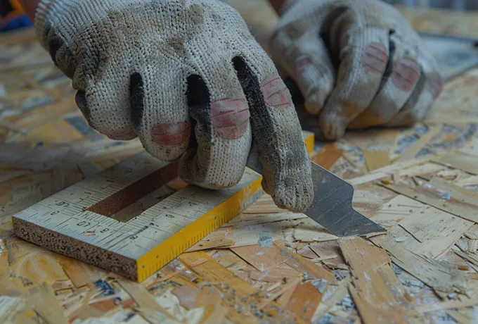 Construction professional reviewing plans — JEGO Ltd project management