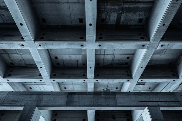 Steel T-bar ceiling grid installation on a BC commercial project